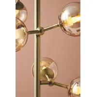 Halo Design Lampadaire , Or / laiton, Salon / séjour, Métal