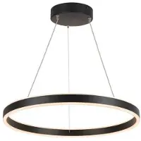 SLV Lampe suspendue à LED One 60 cm noir