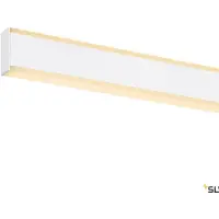 SLV Lampe suspendue de bureau One Linear 2x15w Led 140 cm blanc