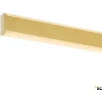 SLV lampe suspendue de bureau One Linear 2x15w Led 140cm laiton mat