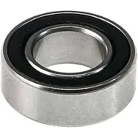 BLACK BEARING B5 63802-2rs Pedal Bearings Argenté