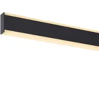 SLV Suspension noire One Linear 2x10w - 104cm