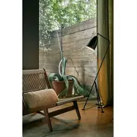 Gubi Lampadaire Gräshoppa Black Glossy