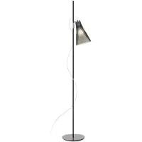 Kartell K-LUX Lampadaire Smoke Grey | Black