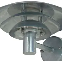 Dyberg-Larsen Luminaire Extérieur , DL25, Métallique, Terrasse, Métal, Scandinave