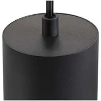 SLV ASTO TUBE, luminaire suspendu, GU10, longueur de suspension 250 cm, 4x max. 10 W, noir