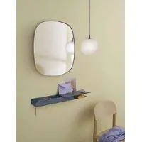 Muuto Suspension , Rouge, Salon / séjour, Verre