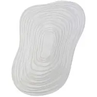 Forestier Applique Murale , Nebulis, dimmable, Blanc, Salon / séjour, Tissu / textile, Design