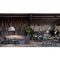 Diesel living with Lodes Suspension , dimmable, Gris, Salle à manger, Béton