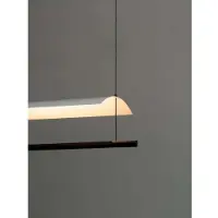 Santa & Cole Suspension , dimmable, Blanc, Salle à manger, Métal