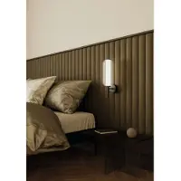 Aromas del Campo Applique Murale , Elma, dimmable, Or / laiton, Salon / séjour, Verre, Design