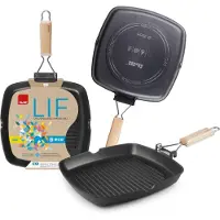 Ibili Gril de vie 20 Cm Argent Argent One Size