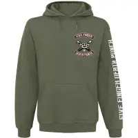 Five Finger Death Punch Sweat-shirt à capuche de - Bruce Knucklehead - S - XL - pour Homme - olive - Taille XL