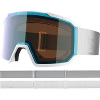 Salomon - Masque de ski/snowboard photochromique - S/View 3 Photo White - Blanc