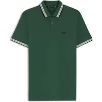 BOSS Paddy 10241663 Green Short Sleeve Polo Vert XS Homme
