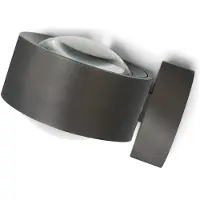 ANTIDARK Applique Murale , Gris, Salon / séjour, Aluminium