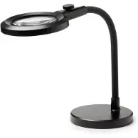 Halo Design Lampe de Table , Noir, Bureau / espaces de travail, Métal