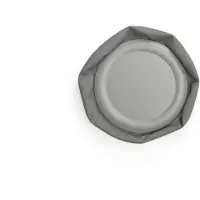 DCW éditions Applique Murale , dimmable, Noir, Salon / séjour, Aluminium