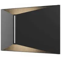 Loom Design Applique Murale , X, dimmable, Noir, Terrasse, Aluminium, Moderne