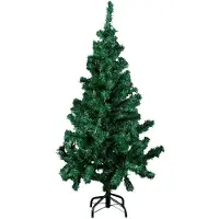 Arti Casa Sapin de Noël Artificiel 120 cm ¿ Sapin avec Support en Plastique ¿ Décoration Intérieure - Vert