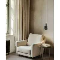 DCW éditions Chaumont Suspension Ø 19 cm | Nickel | Green