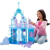 Mattel Maison de Poupées - 85 cm - Elsa's Frozen Ice Pala - - UneTaille - Maison de Poupées