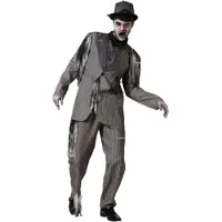 Atosa Halloween Boyfriend Men Costume Gris M-L Enfants