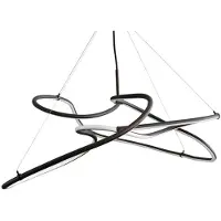 101 Copenhagen Ghost Chandelier Mini | Burned Black