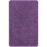 vidaXL Ensemble De Tapis De Bain 2 Pièces Violet Antidérapant