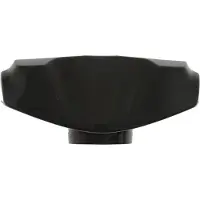 P2r Carenage-couvre guidon scoot adaptable peugeot 50 vivacity 1998+2007 noir brillant --