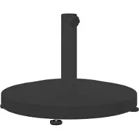 vidaXL Pied de parasol noir 48 x 48 x 32 cm