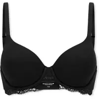Schiesser Soutien-gorge ' Unique Cotton ' noir