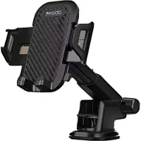 Yesido - Car Holder (C23) - Extendable Arm for Dashboard, Windshield - Black, Support pour smartphone, Noir