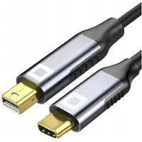CO2 Cable Usb-C Mini Display Port Adapter Adaptateur Usb Type C Dp 8K 60Hz 2M