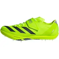 Adidas Chaussure de course 'Adizero' citron vert / noir