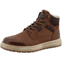 Mustang Bottes à lacets 'Veterschoenen Hoog' cognac