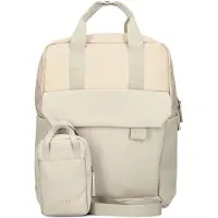 Zwei Sac à dos 'Lou' crème / beige clair