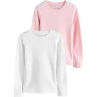 Next T-Shirt rose / blanc