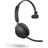 Jabra Evolve2 65 Casque Sans fil Arceau Bureau/Centre d'appels USB Type-C Bluetooth Noir