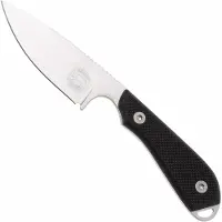 White River Knives M1 Backpacker Pro WRM1-TBL-MAG, Stonewashed CPM MagnaCut, Black G10, couteau fixe