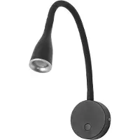 NEG Crobat - Lampe De Lecture Murale Led Noire 450lm 3000k