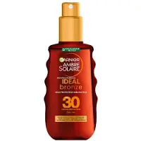Garnier Ambre Solaire Ideal Bronze Huile Protectrice Sublimatrice - Garnier - Huile Protectrice Sublimatrice De Bronzage Spf30