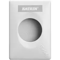 Katrin 91875 Hygienebeutelspender 91875 weiß Kunststoff