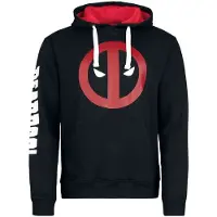 Deadpool Sweat-shirt à capuche Disney de - Logo - S - XXL - pour Homme - noir - Taille M