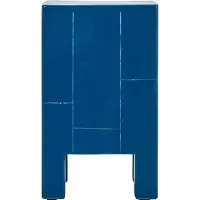 House Doctor Table d'appoint Brick bleue