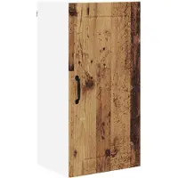 vidaXL Armoire murale LUCCA en bois recyclé 40 x 31 x 80 cm, aggloméré