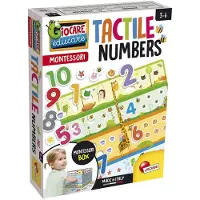 Lisciani Jeu tactile Montessori On compte et on s'amuse, +3 ans,