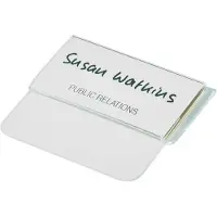 Durable Badges avec languette d'insertion