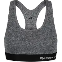 Reebok Brassière de Sport Simone Performance Femme Gris Chiné