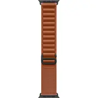 Apple Bracelet Alpine Loop Watch | 44/45/46/49 mm - Taille L - Terracotta / Black Titanium
